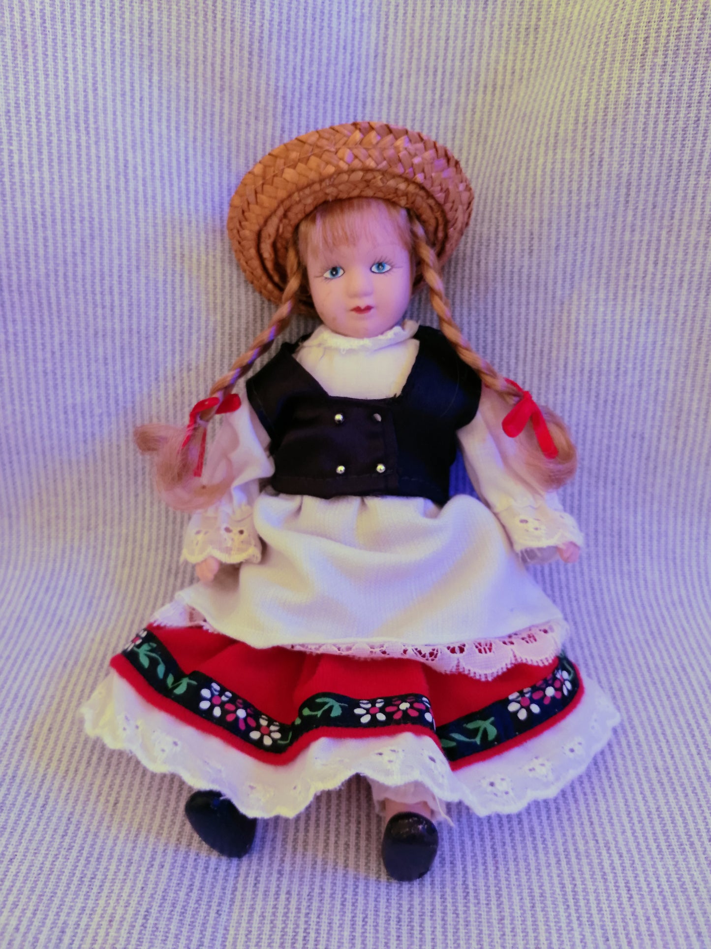 Small Porcelain Doll - Slavic Lady by Dolls of the World