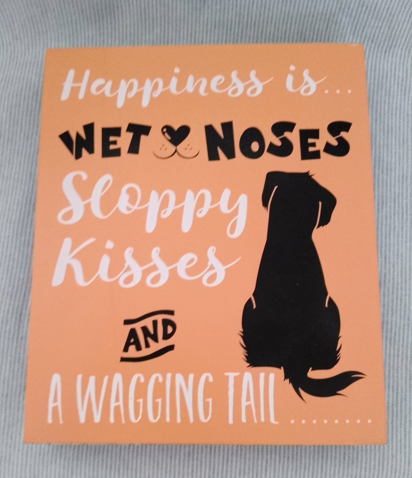 Happiness is Wet Noses - Wall Art by SHOWDOG Australia