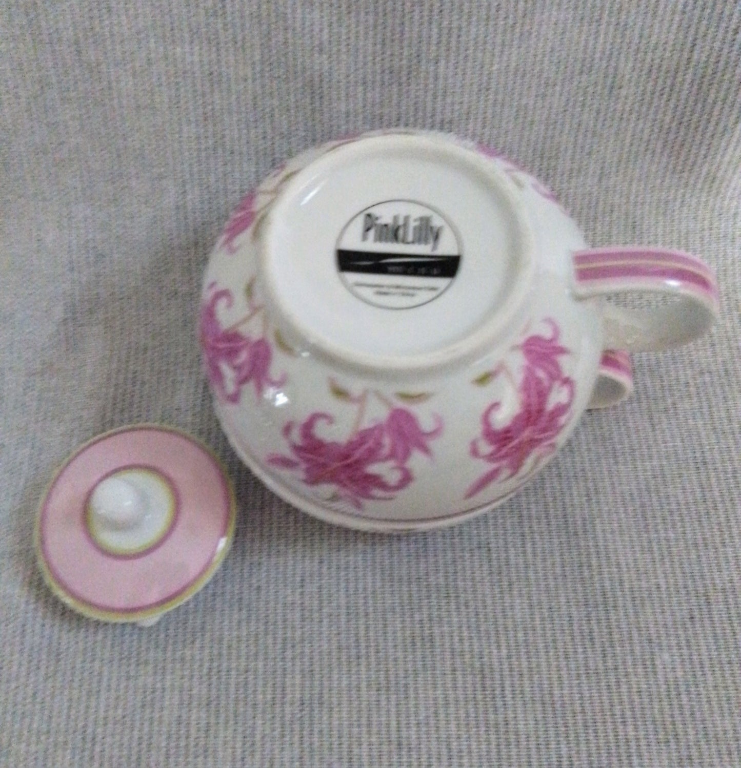 Ceramic Teapot and Cup Set by Pink Lilly