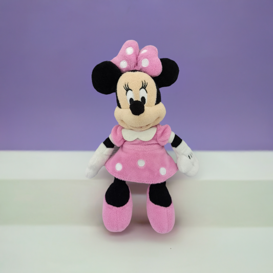 Disney Plush Minnie Mouse Doll with Pink Accessories