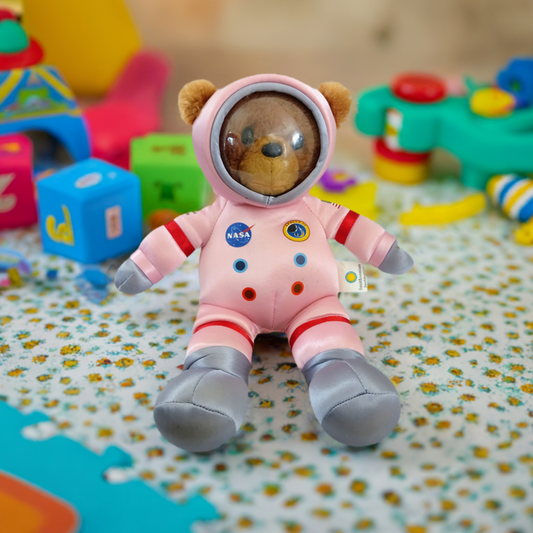 Smithsonian Institute Pink Nasa Astronaut Teddy