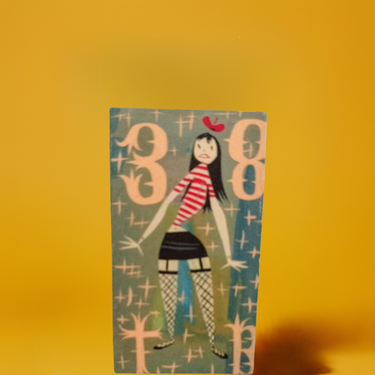 Beatnik Collection - Hip Refrigerator Magnet #38