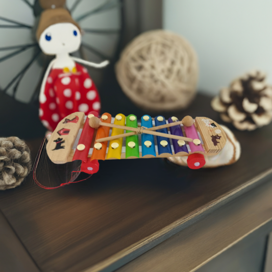 Children's Wooden Xylophone Musical Instrument