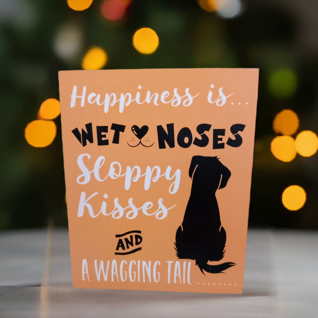 Happiness is Wet Noses - Wall Art by SHOWDOG Australia